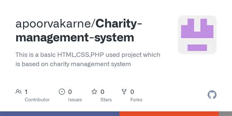 charity management system project documentation|rajivranjan7/CharityManagementSystem: Charity Management .